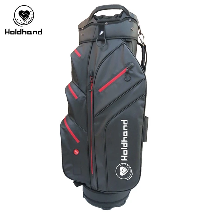 Große Space Light Golf Cart Bag, individuelle Logo-Stickerei, schickes Druckdesign