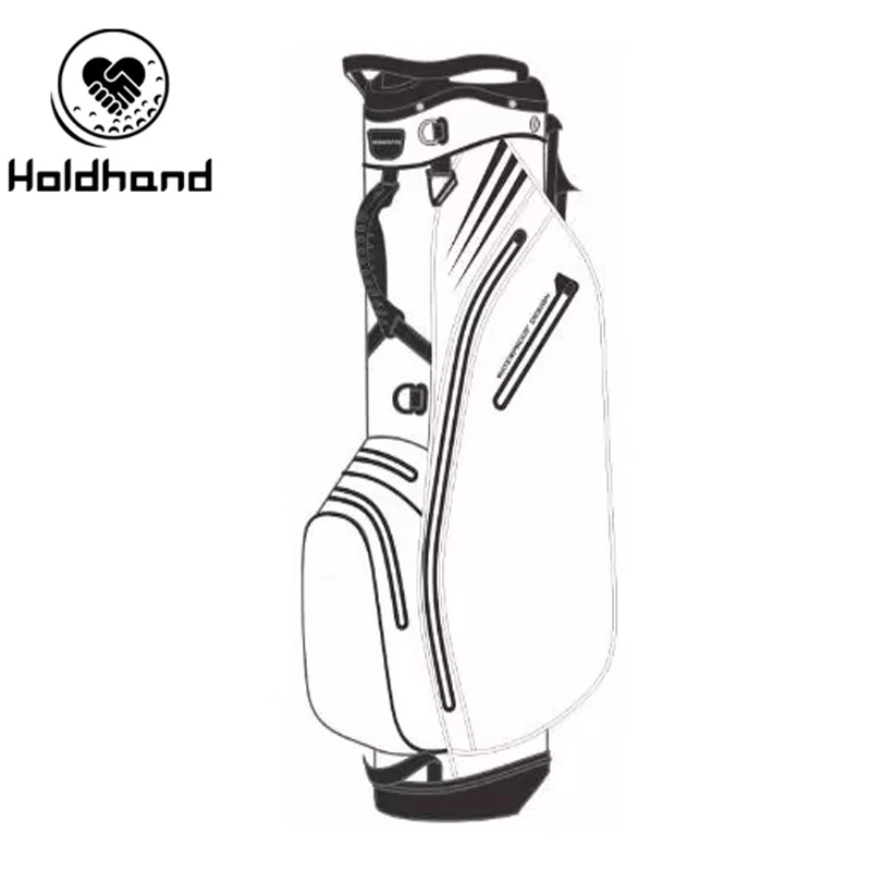 Farbige 7-Wege-Großhandels-Golftaschen im modischen Stil mit individuellem Design und Golf-Tragetaschen ab Werk