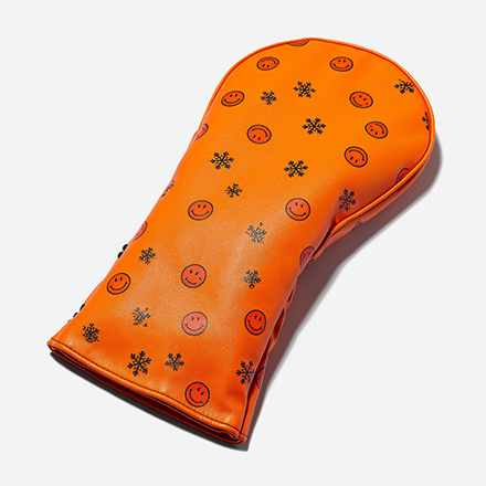 Golffahrer /Wood Club Set Head Cover mit Lächelnmuster