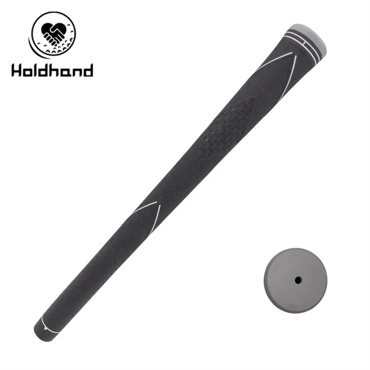 Golf Iron Grip – Black Rubber With Tactile Anti-Slip Texture Design suppliers