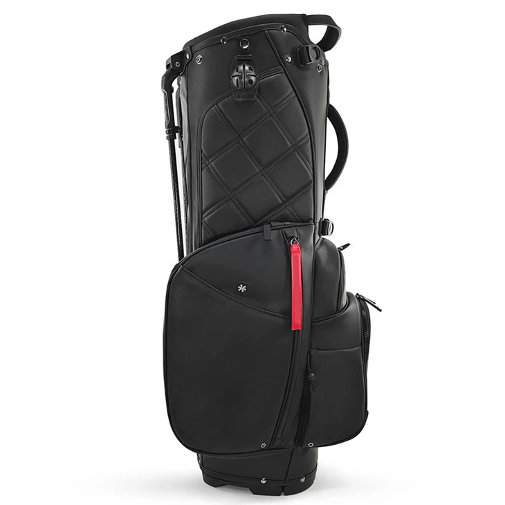 Pu Leather Golf Bag Custom Design Factory Price Golf Carry Bags Golf Bag Manufactory