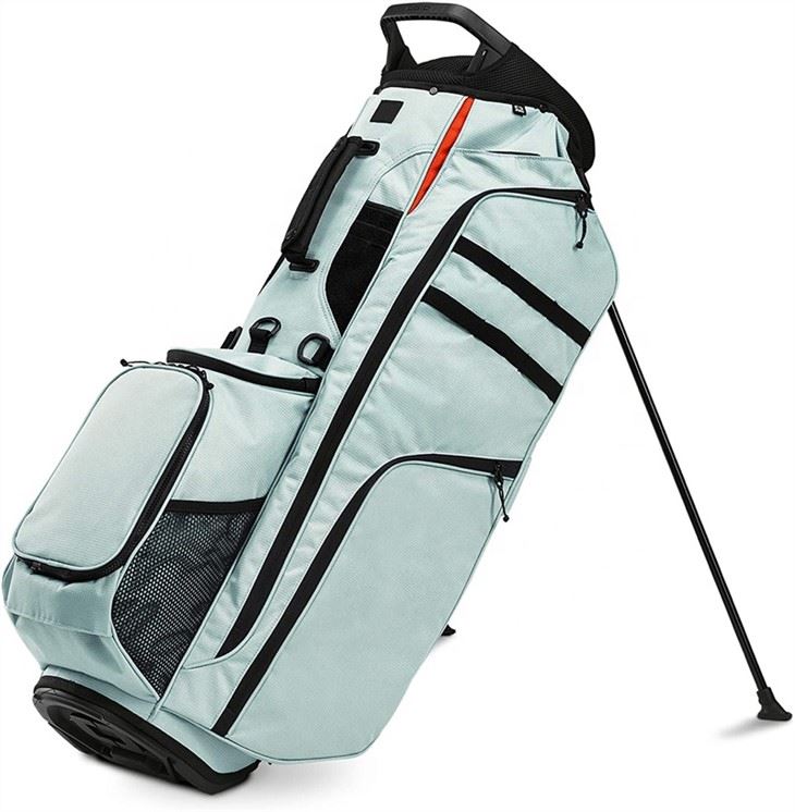 Klassisches Design Polyester 14-Wege-Teiler-Golfständer-Tasche in voller Länge