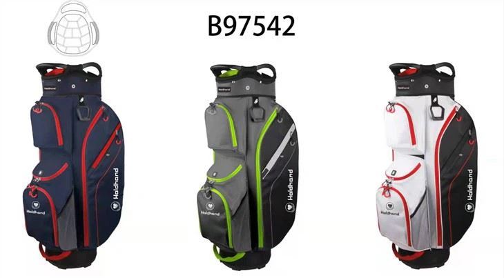 Customizable Premium Polyurethane Material Sport Golf Cart Bags Logo