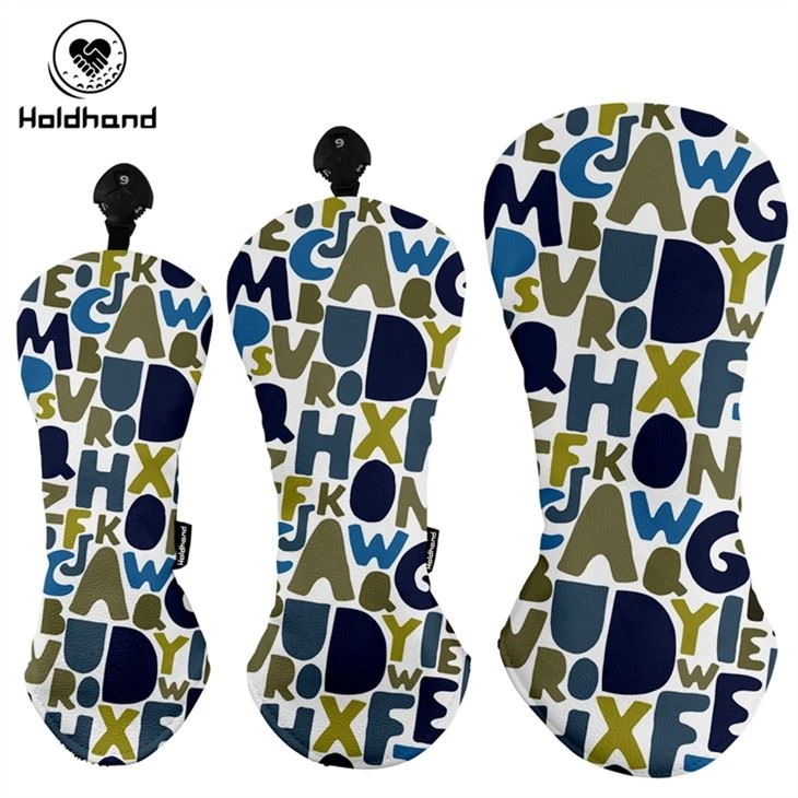 Fabrikpreis Modedesign Fahrer Holz Hybird Headcovers OEM Custom Logo
