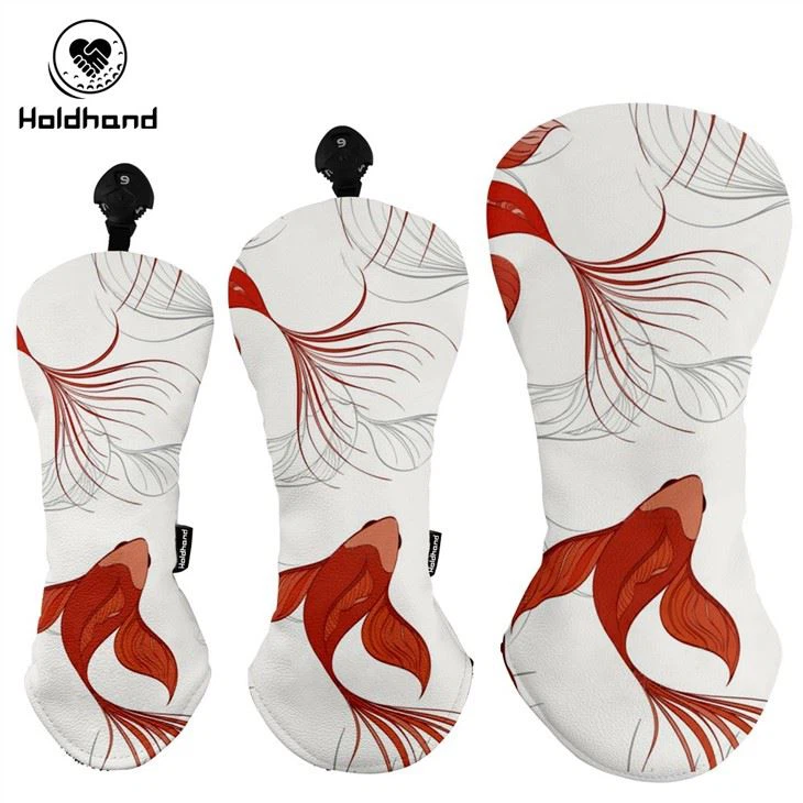 Hot Sales New Designs China Style Custom Logo Golf Driver Headcover