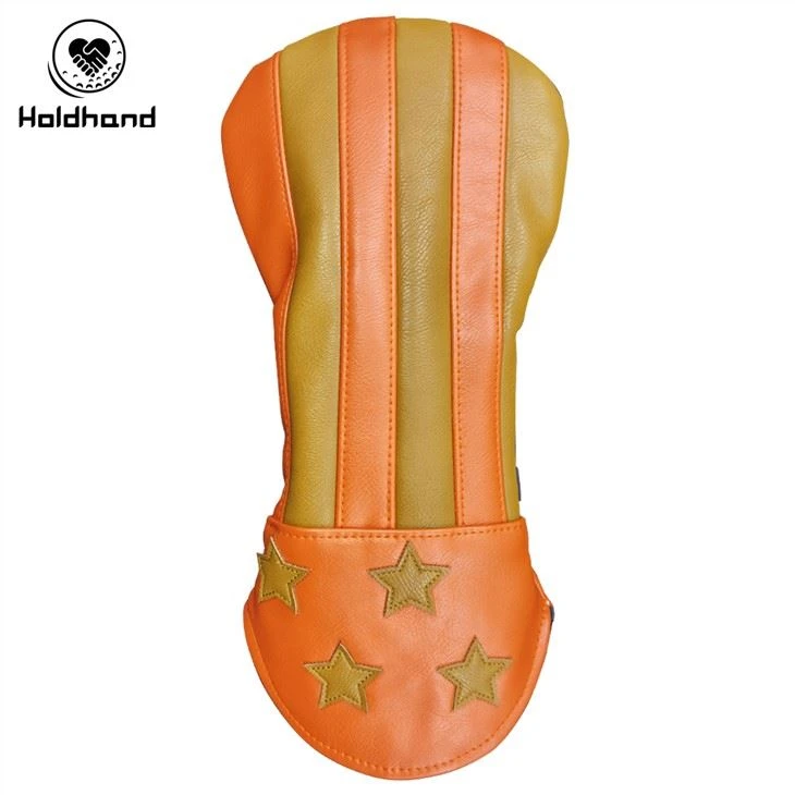 Leder Custom Design Logo Golf Holz Headcover
