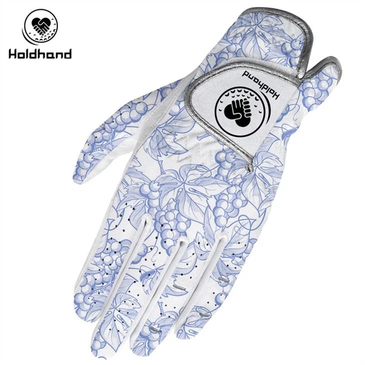 Soem-Qualitäts-Fabrik-Preis-kundenspezifische Logo-Cabretta-Golf-Handschuhe