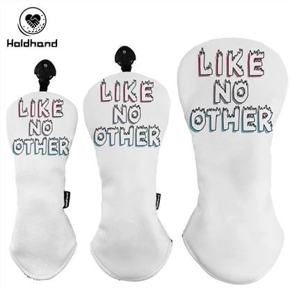 OEM Highlight Design Hot Sale Driver Custom Logo Head Cover PU-Leder